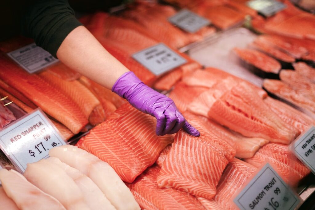 Photo fish, market